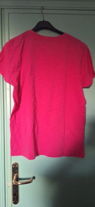 T-shirt rosa cotone COTTON & SILK