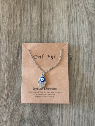 Colgante Mano de Fátima Evil Eye