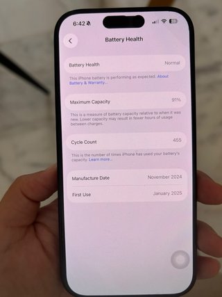 iPhone 16 Pro 256GB Titanio Negro