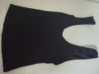 Camiseta tirantes negra mujer