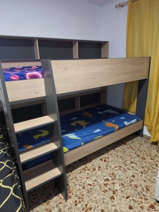 Litera infantil de madera