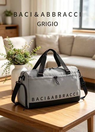 Borsa Baci & Abbracci Blu Grande
