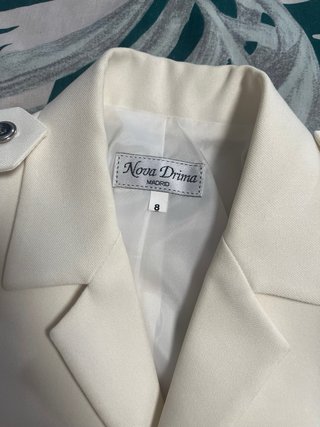 Traje de comunión niño (blanco roto ) aviación
