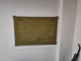 Pizarra de corcho grande
