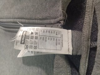 Sudadera con capucha Decathlon gris Talla 3XL
