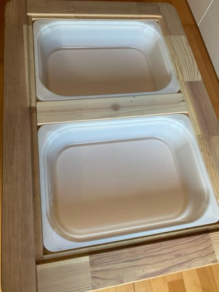 Tavolo e 2 sgabelli Flisat IKEA