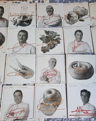 Cocina con firma de grandes chefs