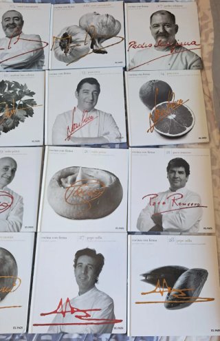 Cocina con firma de grandes chefs