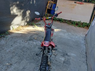 Pit Bike THUMB 125cc Roja.