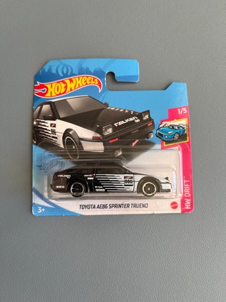 Hotwheels Toyota AE86 Sprinter Trueno HW Drift