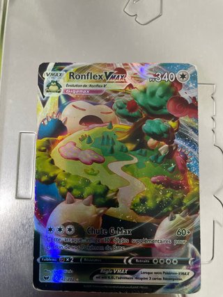 Carta Pokémon Ronflex VMAX Gigamax 42/202