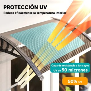 Marquesina Exterior Puerta/Ventana 75x100