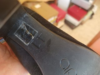 Botines Apepazza Negros Tacón Peep Toe