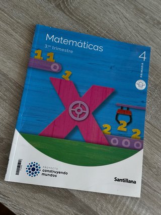 Libros escolares de primaria matemáticas