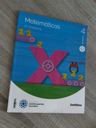 Libros escolares de primaria matemáticas