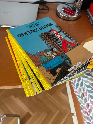 Lote comics Tin Tin