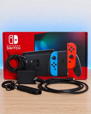 COMO NUEVA!! Nintendo Switch Azul/Rojo