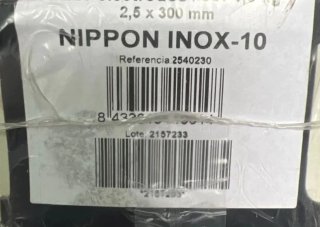 323 Electrodos Inox 2.5mm x 300mm Nippon