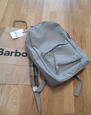Mochila Barbour Beige y Multicolor