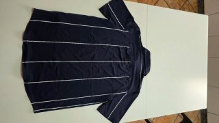 Camisa Zara manga corta rayas