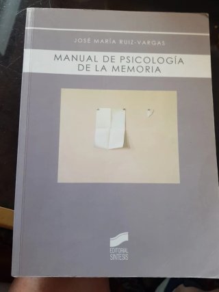 Manual de psicología de la memoria