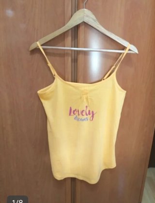 Camiseta tirantes de pijama de Tex, talla S