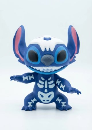 Figura Stitch Esqueleto Halloween