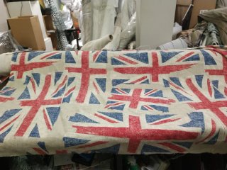 Tela con estampado Union Jack bandera de Londres