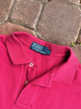 Polo Ralph Lauren Rosa Uomo Taglia L