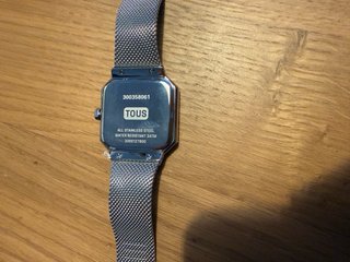 Reloj TOUS de Acero con Malla Milanesa - Nuevo