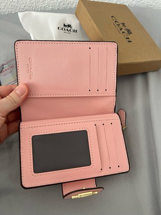 Cartera Coach Rosa