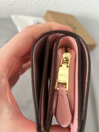 Cartera Coach Rosa