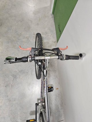 Bicicleta Mountain Bike Front Line Plata