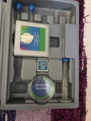 Maletín para microscopio