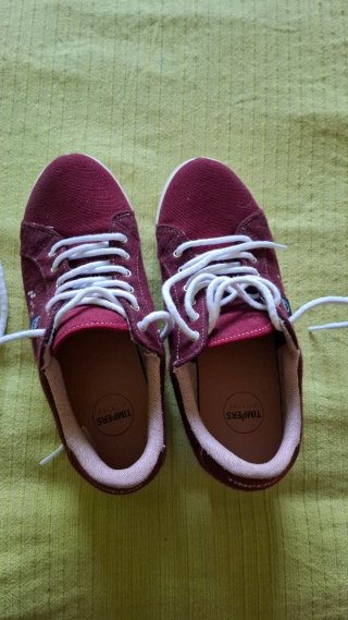 Zapatillas Timpers rojas