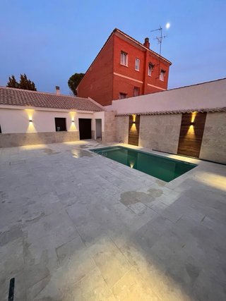 Alicatado y solado para piscina
