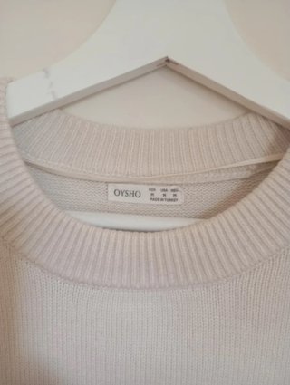 Jersey Oysho Rayas Blanco y Negro Talla M