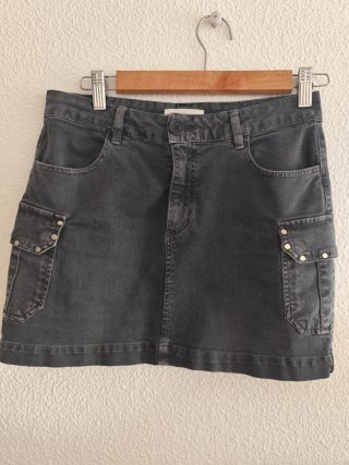 Minifalda Brownie Gris Talla XS