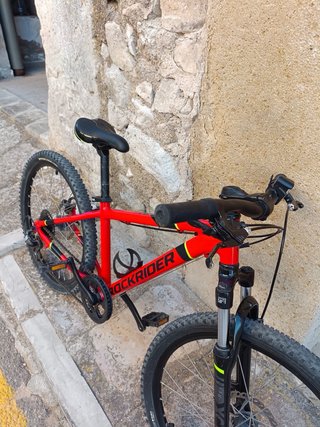 Bicicleta Rockrider Roja