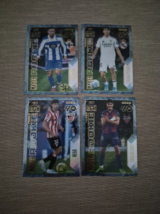 4 Cromos Panini Master Rookie 2026/27 CARLOS ESPI