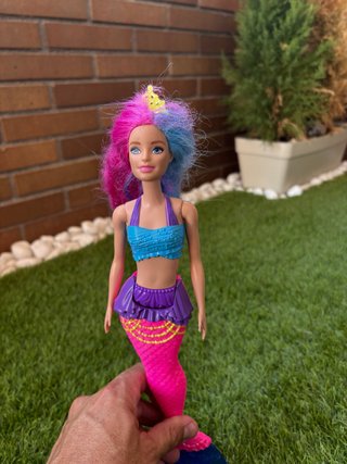 Barbie Sirena con pelo bicolor