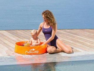 Piscina de decathlon Nabaiji para bebés o mascotas