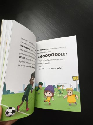 3 libros "Los cacahuetes futboleros"