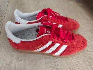 Zapatillas Adidas Gazelle Rojo Hombre Talla 43 1/3