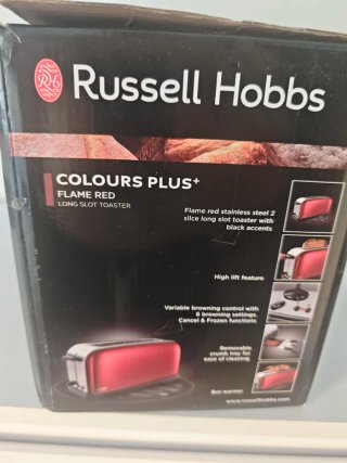 Tostadora Russell Hobbs Roja 1 Ranura