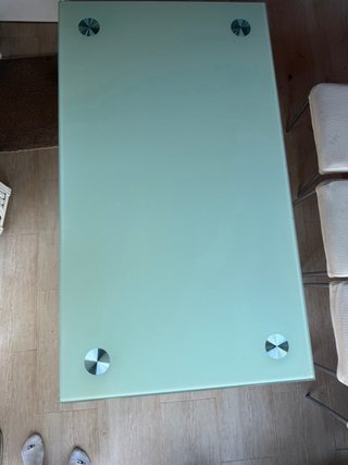 Mesa Comedor Cristal 140x80cm