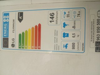 Lavadora LG Direct Drive 6.5kg