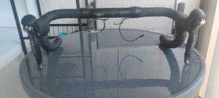 Manillar Syncros RR 2.0 + Manetas Ultegra Di2