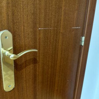 Puerta de madera interior