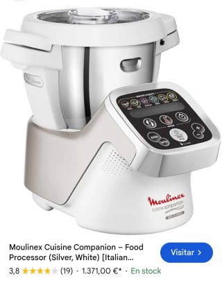 Robot Cocina Moulinex Cuisine Companion